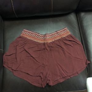 Red Cloth Shorts